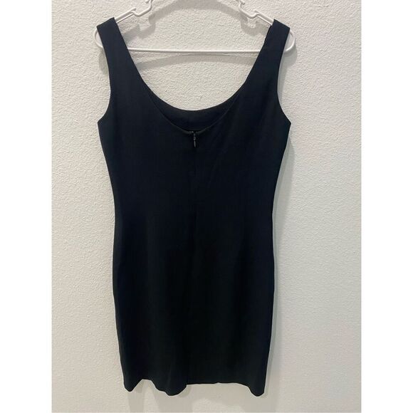 Vintage Ann Taylor Black Dress Size 10 - Picture 4 of 8